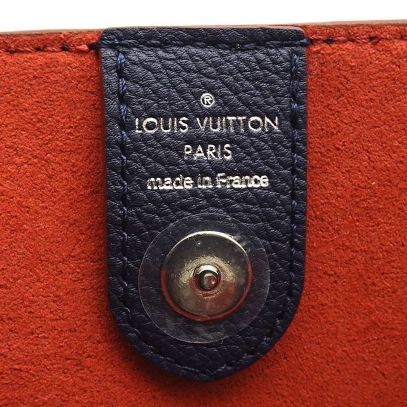 Louis Vuitton LockMe Calf Marine Rouge Tote Bag - Picture 7 of 7